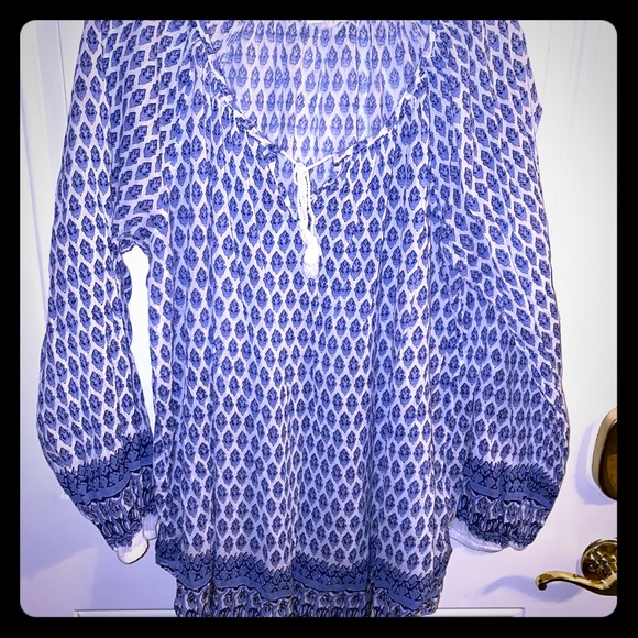 BLL peasant top 3X - Picture 1 of 7